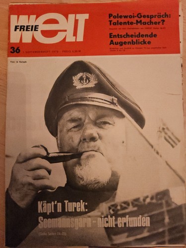 Freie welt zeitschrift ddr - welt, nr