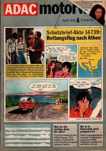 Zeitschrift adac motorwelt - adac,