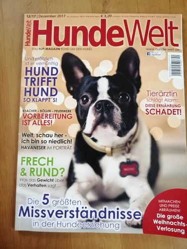 Zeitschrift hundewelt 2017 - hundewelt,