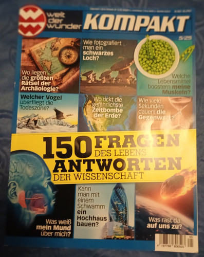 Zeitschrift welt der wunder - der,