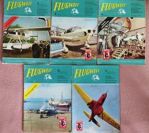 Zeitschrift flugwelt - 5, x