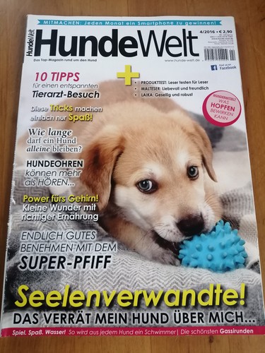Zeitschrift hundewelt 2016 - hundewelt, 4/2016