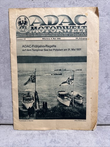 Adac motorwelt mai 1931 - motorwelt,