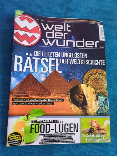 Zeitschrift welt der wunder - der,