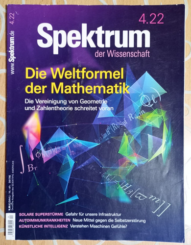 Zeitschrift spektrum der - zeitschrift,