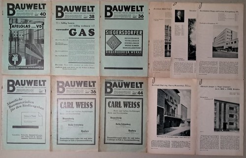 Hefte bauwelt zeitschrift - hefte,