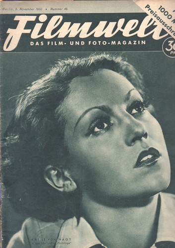 Zeitschrift kino filmwelt - kino,