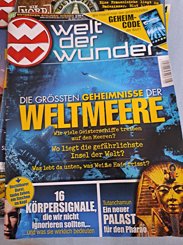 Welt der wunder zeitschrift - welt,