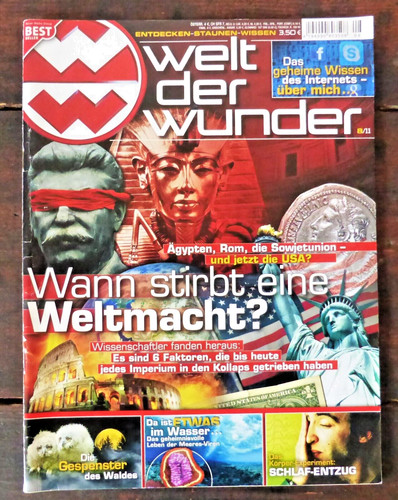 Zeitschrift welt der wunder - der,