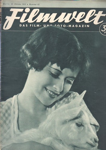 Zeitschrift kino filmwelt - -,