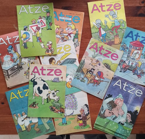 Atze ddr comic hefte 70er - hefte,