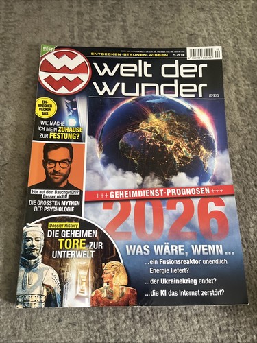 Welt der wunder zeitschrift - wunder,