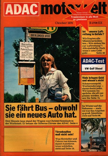 Zeitschrift adac motorwelt - zeitschrift,