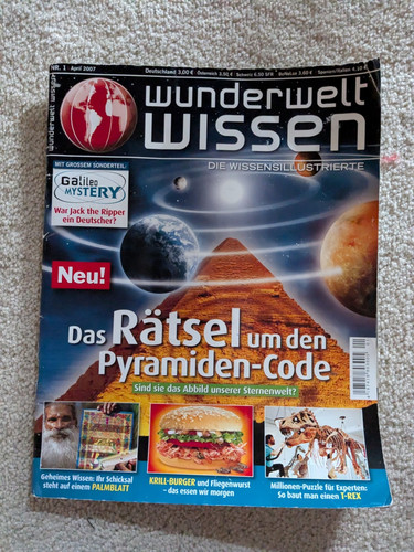 Wunderwelt wissen zeitschrift - wunderwelt,