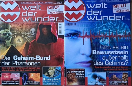 Zeitschrift welt der wunder - welt,