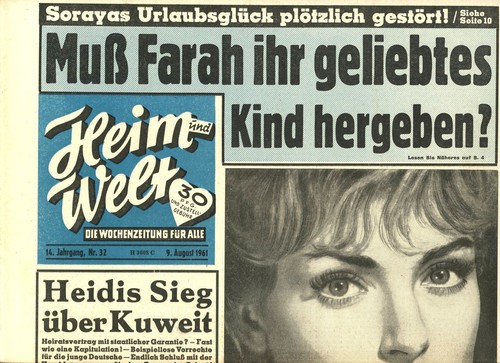 Zeitschrift heim und welt - zeitschrift,