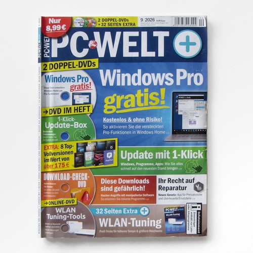 Welt plus mit doppel - pc-welt, doppel-dvds