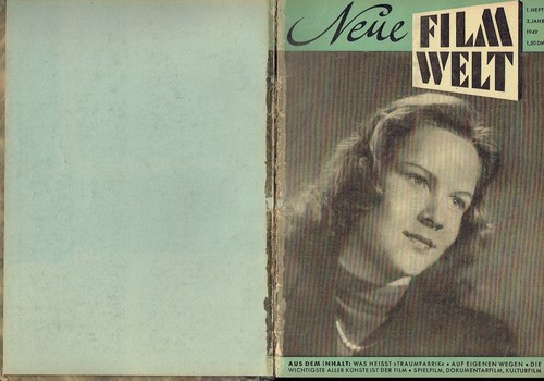 Neue filmwelt zeitschrift - neue,