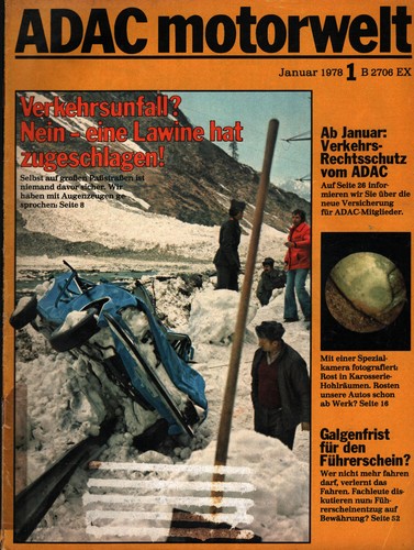 Zeitschrift adac motorwelt - zeitschrift,