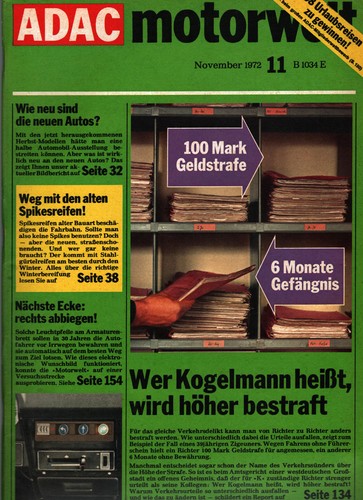 Zeitschrift adac motorwelt - zeitschrift,
