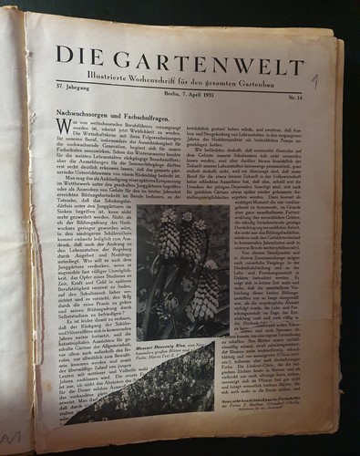 Gartenwelt wochenzeitschrift - gartenwelt,