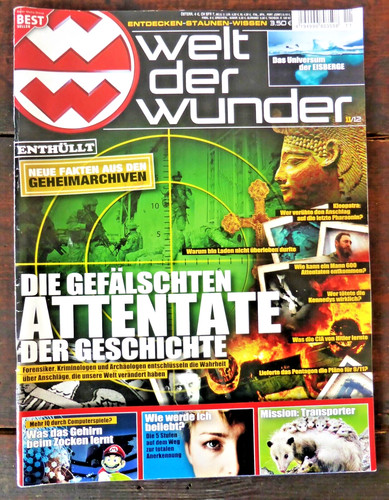 Zeitschrift welt der - welt, wunder
